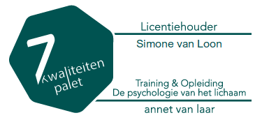 Logo van de licnetie van Simone van Loon voor Psychologie van het Lichaam